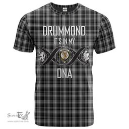 Scottish Drummond Grey Originaux Its In My DNA Plaid Family Crest Tartan T Shirt Scottish Plaid Tartan Plaid - ScotsTee - scotstee.com