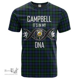 Scottish Campbell Red Its In My DNA Plaid Family Crest Tartan T Shirt Scottish Plaid Tartan Plaid - ScotsTee - scotstee.com