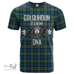 Scottish Colquhoun Ancient Its In My DNA Plaid Family Crest Tartan T Shirt Scottish Plaid Tartan Plaid - ScotsTee - scotstee.com