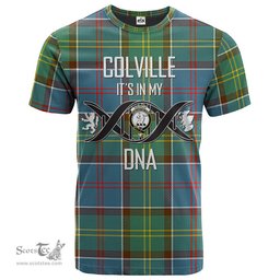 Scottish Colville Its In My DNA Plaid Family Crest Tartan T Shirt Scottish Plaid Tartan Plaid - ScotsTee - scotstee.com