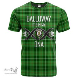 Scottish Galloway Its In My DNA Plaid Family Crest Tartan T Shirt Scottish Plaid Tartan Plaid - ScotsTee - scotstee.com