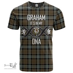 Scottish Graham of Menteith Weathered Its In My DNA Plaid Family Crest Tartan T Shirt Scottish Plaid Tartan Plaid - ScotsTee - scotstee.com
