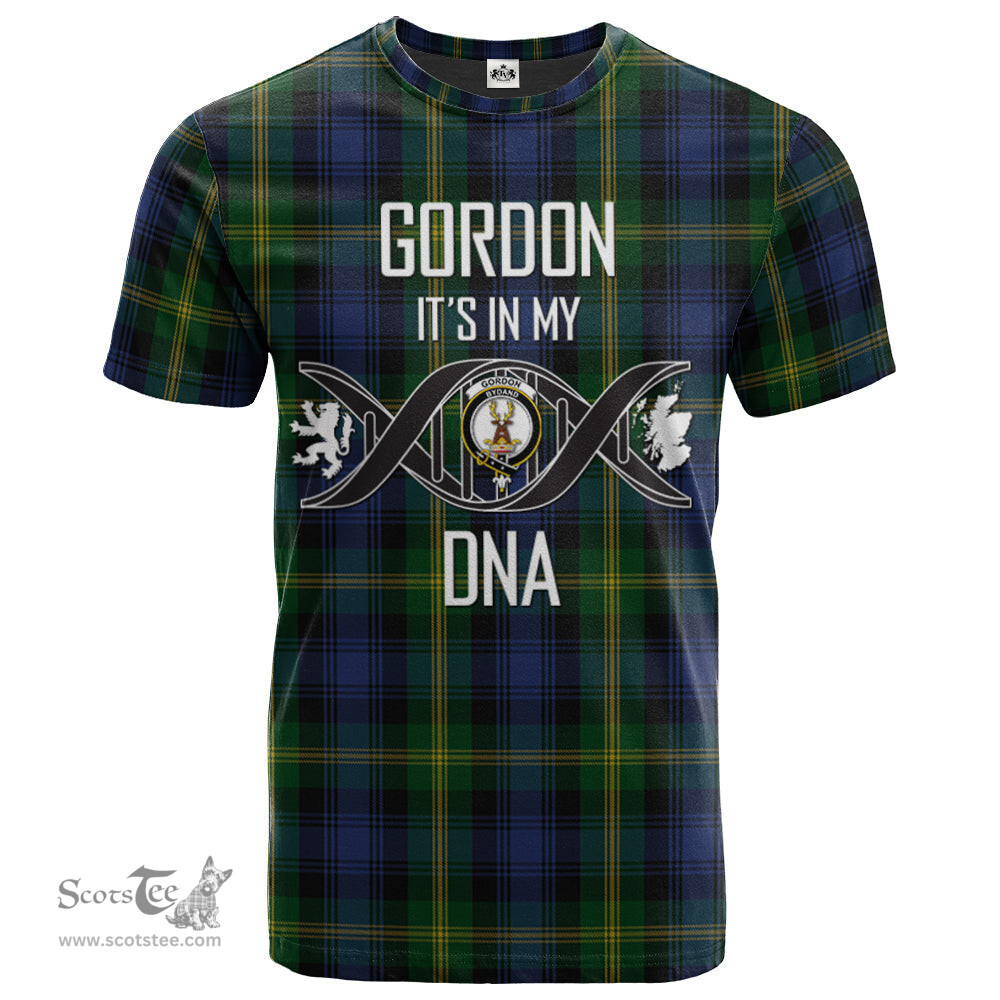 Scottish Gordon 02 Its In My DNA Plaid Family Crest Tartan T Shirt Scottish Plaid Tartan Plaid - ScotsTee - scotstee.com