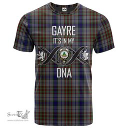 Scottish Gayre Hunting Its In My DNA Plaid Family Crest Tartan T Shirt Scottish Plaid Tartan Plaid - ScotsTee - scotstee.com