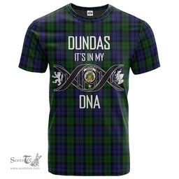Scottish Dundas 02 Its In My DNA Plaid Family Crest Tartan T Shirt Scottish Plaid Tartan Plaid - ScotsTee - scotstee.com