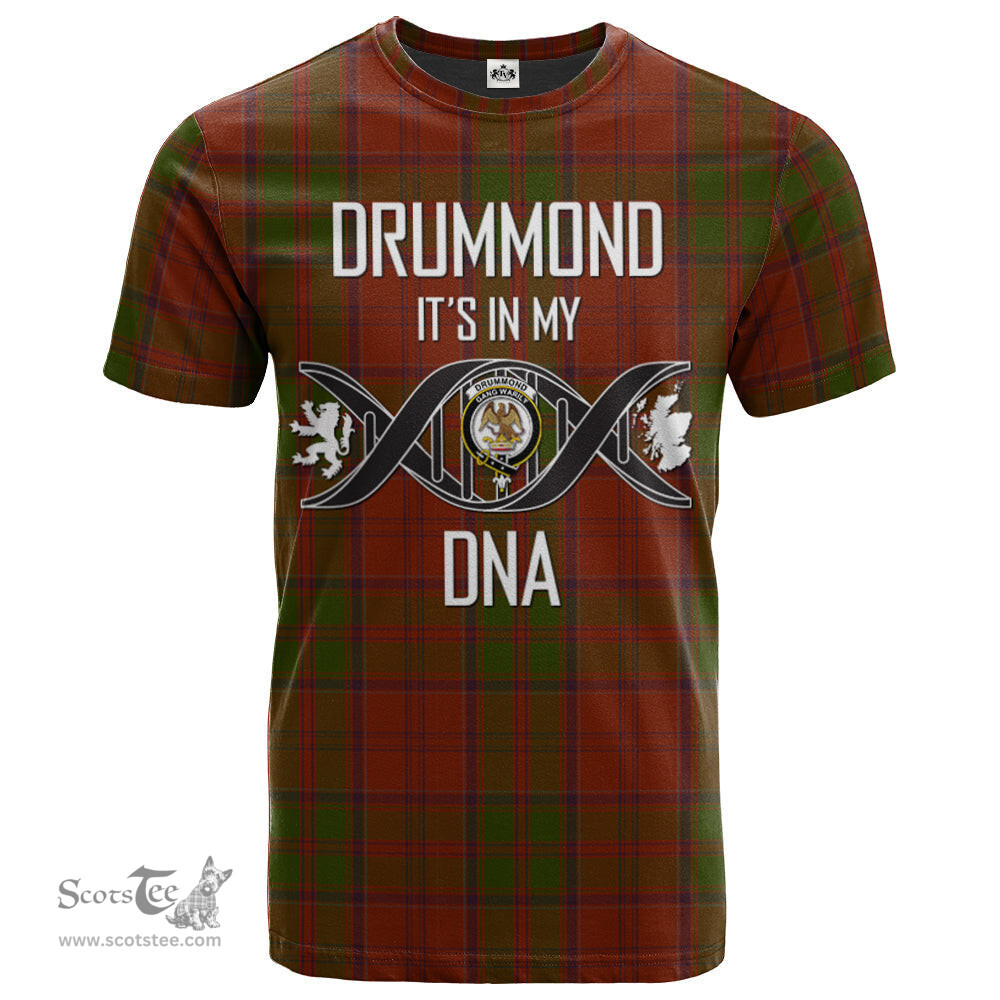 Scottish Drummond Clan Its In My DNA Plaid Family Crest Tartan T Shirt Scottish Plaid Tartan Plaid - ScotsTee - scotstee.com