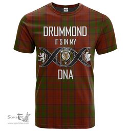 Scottish Drummond Clan Its In My DNA Plaid Family Crest Tartan T Shirt Scottish Plaid Tartan Plaid - ScotsTee - scotstee.com