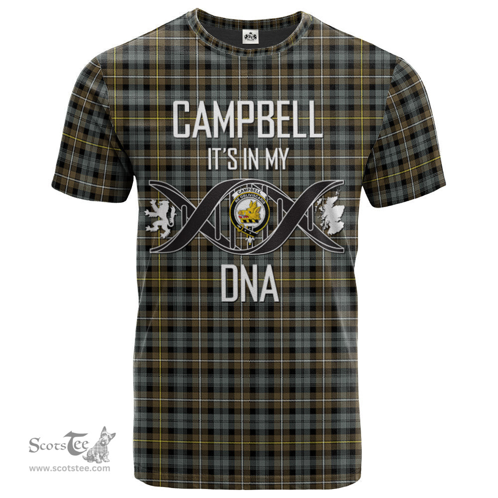 Scottish Campbell Argyll Weathered Its In My DNA Plaid Family Crest Tartan T Shirt Scottish Plaid Tartan Plaid - ScotsTee - scotstee.com