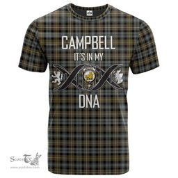 Scottish Campbell Argyll Weathered Its In My DNA Plaid Family Crest Tartan T Shirt Scottish Plaid Tartan Plaid - ScotsTee - scotstee.com