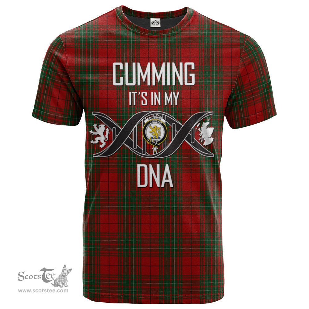 Scottish Cumming Comyn Its In My DNA Plaid Family Crest Tartan T Shirt Scottish Plaid Tartan Plaid - ScotsTee - scotstee.com