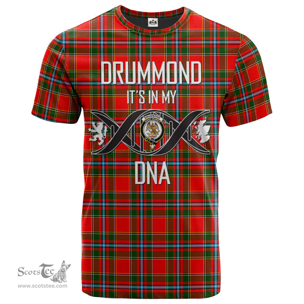 Scottish Drummond of Perth Its In My DNA Plaid Family Crest Tartan T Shirt Scottish Plaid Tartan Plaid - ScotsTee - scotstee.com