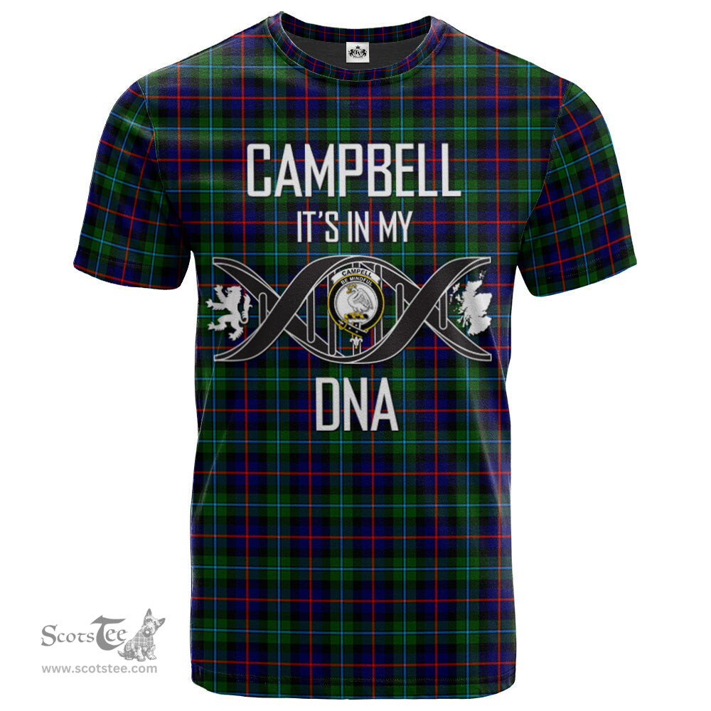 Scottish Campbell of Cawdor Modern Its In My DNA Plaid Family Crest Tartan T Shirt Scottish Plaid Tartan Plaid - ScotsTee - scotstee.com
