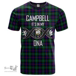 Scottish Campbell of Cawdor Modern Its In My DNA Plaid Family Crest Tartan T Shirt Scottish Plaid Tartan Plaid - ScotsTee - scotstee.com