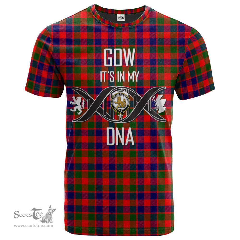 Scottish Gow Modern Its In My DNA Plaid Family Crest Tartan T Shirt Scottish Plaid Tartan Plaid - ScotsTee - scotstee.com