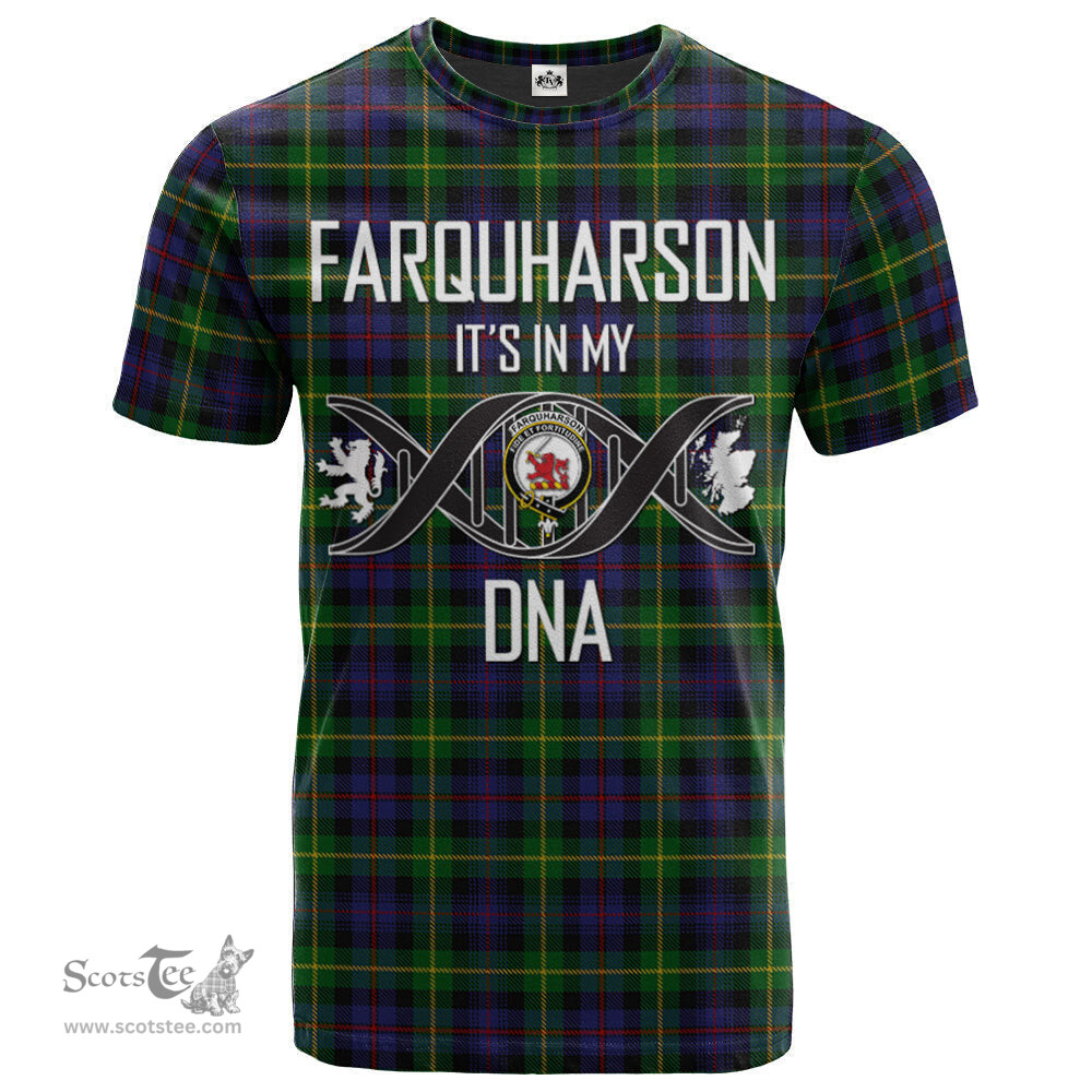 Scottish Farquharson Its In My DNA Plaid Family Crest Tartan T Shirt Scottish Plaid Tartan Plaid - ScotsTee - scotstee.com