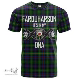 Scottish Farquharson Its In My DNA Plaid Family Crest Tartan T Shirt Scottish Plaid Tartan Plaid - ScotsTee - scotstee.com