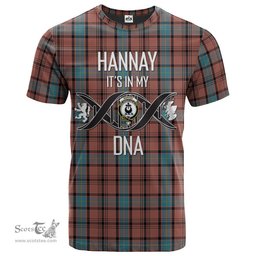 Scottish Hannay Dress Its In My DNA Plaid Family Crest Tartan T Shirt Scottish Plaid Tartan Plaid - ScotsTee - scotstee.com