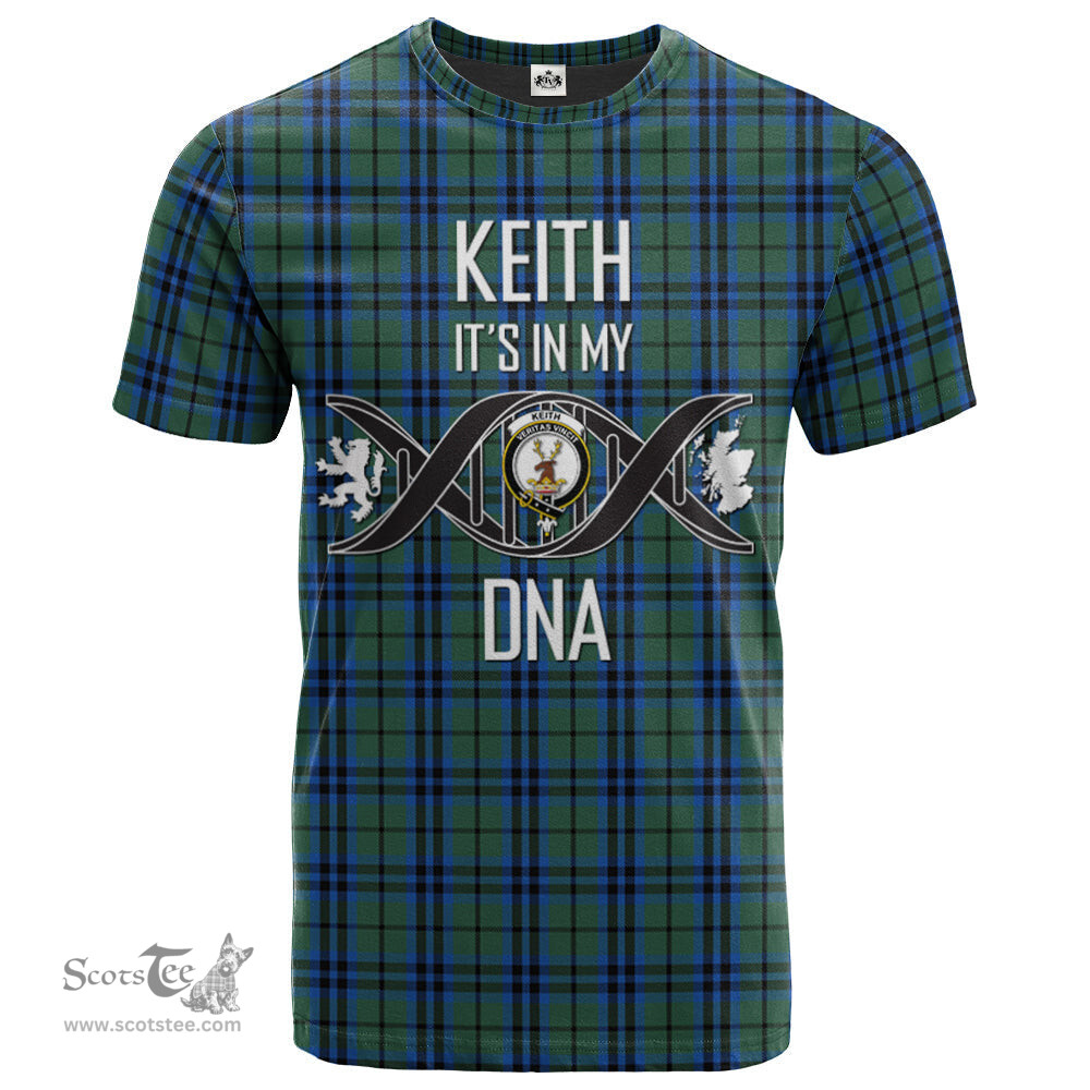 Scottish Keith Clan Its In My DNA Plaid Family Crest Tartan T Shirt Scottish Plaid Tartan Plaid - ScotsTee - scotstee.com