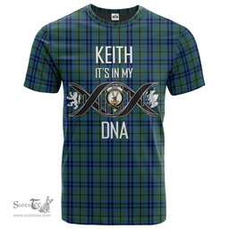 Scottish Keith Clan Its In My DNA Plaid Family Crest Tartan T Shirt Scottish Plaid Tartan Plaid - ScotsTee - scotstee.com