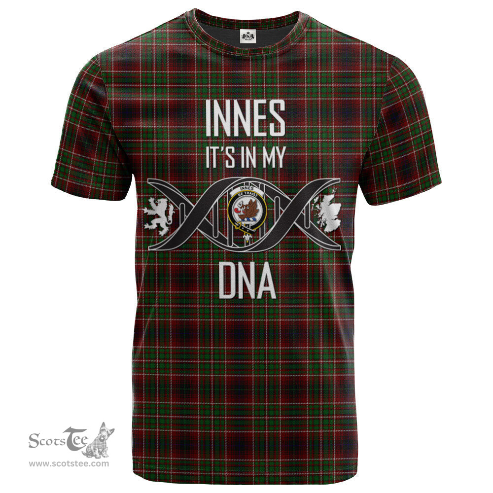 Scottish Innes of Cowie Its In My DNA Plaid Family Crest Tartan T Shirt Scottish Plaid Tartan Plaid - ScotsTee - scotstee.com