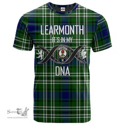 Scottish Learmonth Its In My DNA Plaid Family Crest Tartan T Shirt Scottish Plaid Tartan Plaid - ScotsTee - scotstee.com