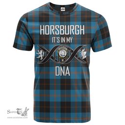 Scottish Horsburgh Its In My DNA Plaid Family Crest Tartan T Shirt Scottish Plaid Tartan Plaid - ScotsTee - scotstee.com