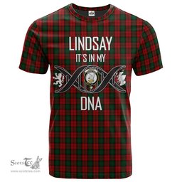 Scottish Lindsay 02 Its In My DNA Plaid Family Crest Tartan T Shirt Scottish Plaid Tartan Plaid - ScotsTee - scotstee.com