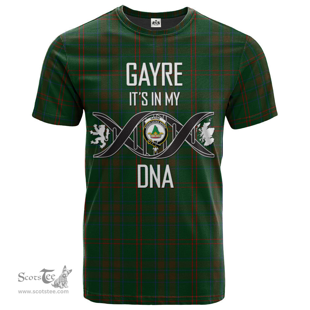 Scottish Gayre Bodyguard 01 Its In My DNA Plaid Family Crest Tartan T Shirt Scottish Plaid Tartan Plaid - ScotsTee - scotstee.com