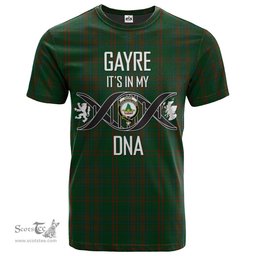 Scottish Gayre Bodyguard 01 Its In My DNA Plaid Family Crest Tartan T Shirt Scottish Plaid Tartan Plaid - ScotsTee - scotstee.com