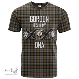 Scottish Gordon Weathered Its In My DNA Plaid Family Crest Tartan T Shirt Scottish Plaid Tartan Plaid - ScotsTee - scotstee.com