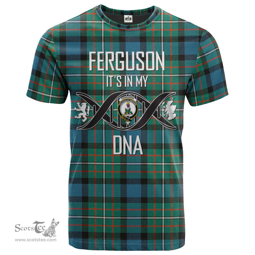 Scottish Ferguson Ancient Its In My DNA Plaid Family Crest Tartan T Shirt Scottish Plaid Tartan Plaid - ScotsTee - scotstee.com