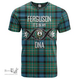 Scottish Ferguson Ancient Its In My DNA Plaid Family Crest Tartan T Shirt Scottish Plaid Tartan Plaid - ScotsTee - scotstee.com