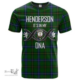 Scottish Henderson Modern Its In My DNA Plaid Family Crest Tartan T Shirt Scottish Plaid Tartan Plaid - ScotsTee - scotstee.com