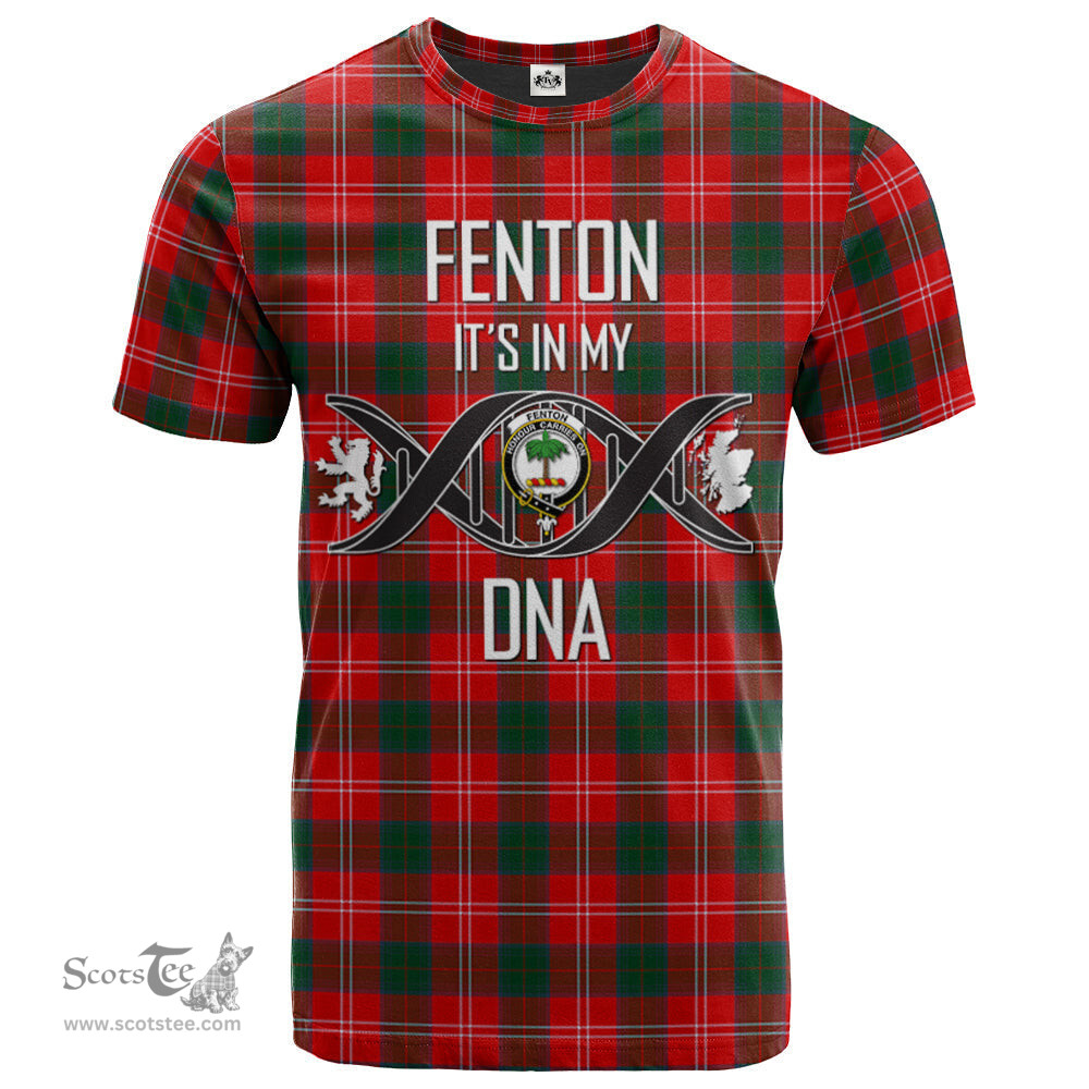 Scottish Fenton Its In My DNA Plaid Family Crest Tartan T Shirt Scottish Plaid Tartan Plaid - ScotsTee - scotstee.com