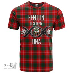 Scottish Fenton Its In My DNA Plaid Family Crest Tartan T Shirt Scottish Plaid Tartan Plaid - ScotsTee - scotstee.com