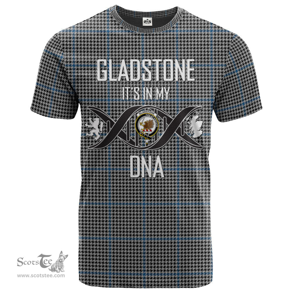 Scottish Gladstone Its In My DNA Plaid Family Crest Tartan T Shirt Scottish Plaid Tartan Plaid - ScotsTee - scotstee.com