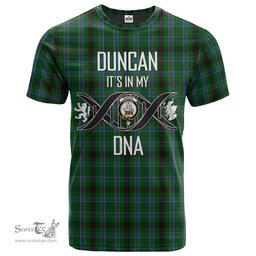 Scottish Duncan of Sketraw Its In My DNA Plaid Family Crest Tartan T Shirt Scottish Plaid Tartan Plaid - ScotsTee - scotstee.com