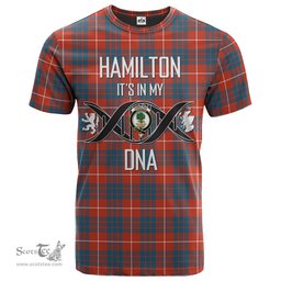 Scottish Hamilton Ancient Its In My DNA Plaid Family Crest Tartan T Shirt Scottish Plaid Tartan Plaid - ScotsTee - scotstee.com
