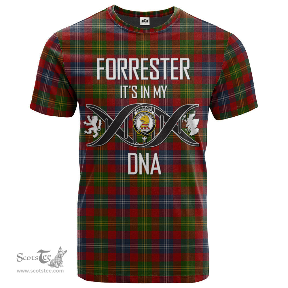 Scottish Forrester or Foster Its In My DNA Plaid Family Crest Tartan T Shirt Scottish Plaid Tartan Plaid - ScotsTee - scotstee.com