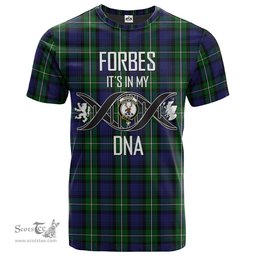 Scottish Forbes Its In My DNA Plaid Family Crest Tartan T Shirt Scottish Plaid Tartan Plaid - ScotsTee - scotstee.com