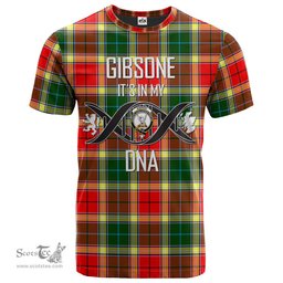 Scottish Gibsone (Gibson - Gibbs) 03 Its In My DNA Plaid Family Crest Tartan T Shirt Scottish Plaid Tartan Plaid - ScotsTee - scotstee.com
