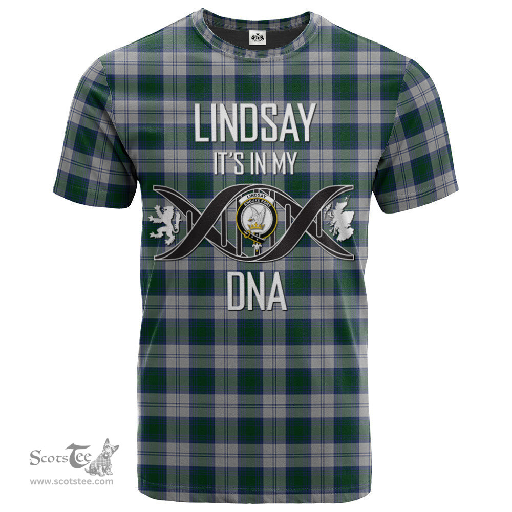 Scottish Lindsay Dress Its In My DNA Plaid Family Crest Tartan T Shirt Scottish Plaid Tartan Plaid - ScotsTee - scotstee.com