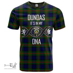 Scottish Dundas Modern 02 Its In My DNA Plaid Family Crest Tartan T Shirt Scottish Plaid Tartan Plaid - ScotsTee - scotstee.com