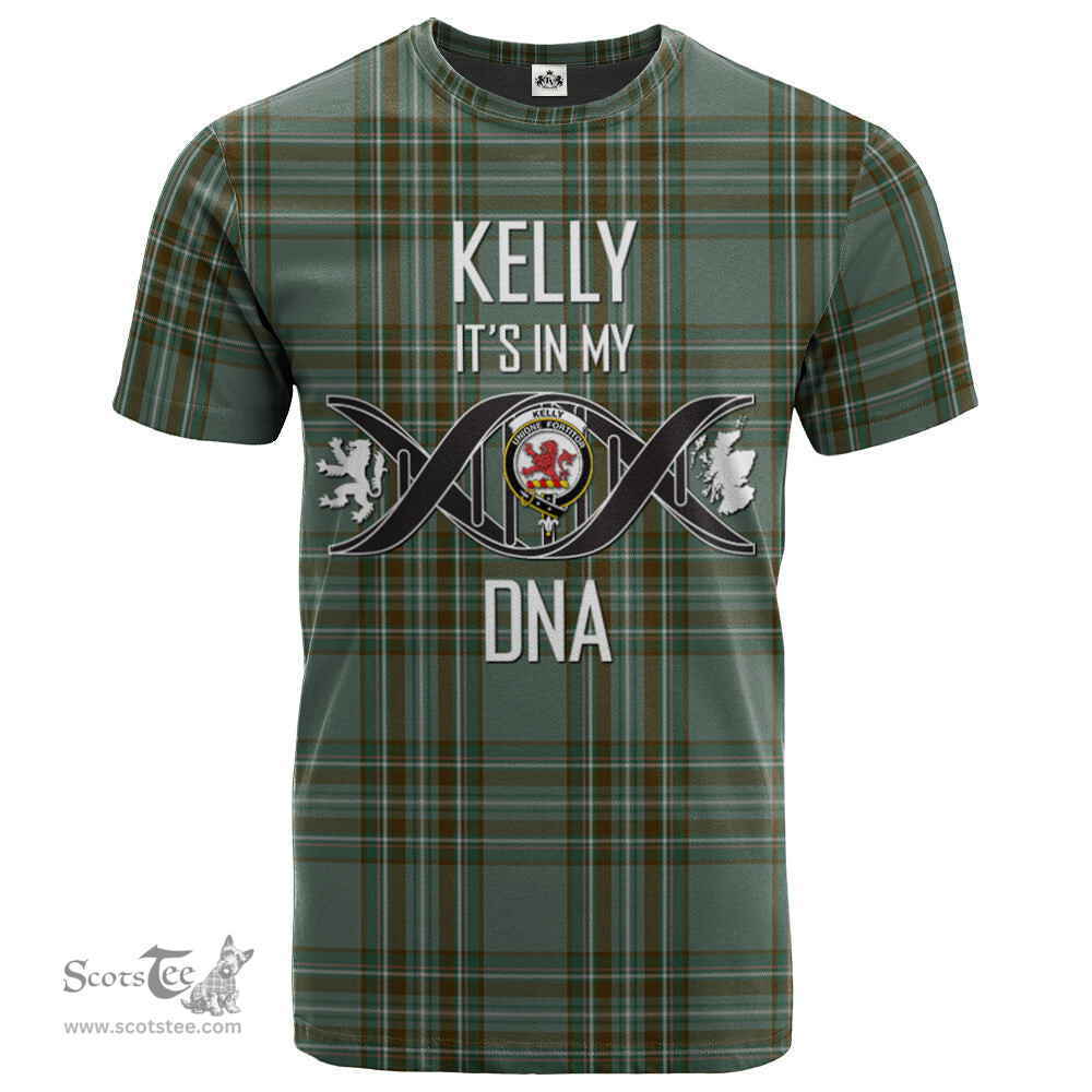 Scottish Kelly Dress Its In My DNA Plaid Family Crest Tartan T Shirt Scottish Plaid Tartan Plaid - ScotsTee - scotstee.com
