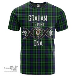 Scottish Graham of Montrose 02 Its In My DNA Plaid Family Crest Tartan T Shirt Scottish Plaid Tartan Plaid - ScotsTee - scotstee.com