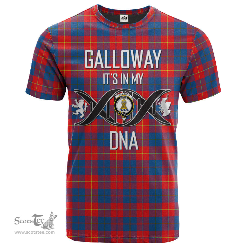 Scottish Galloway Red Its In My DNA Plaid Family Crest Tartan T Shirt Scottish Plaid Tartan Plaid - ScotsTee - scotstee.com