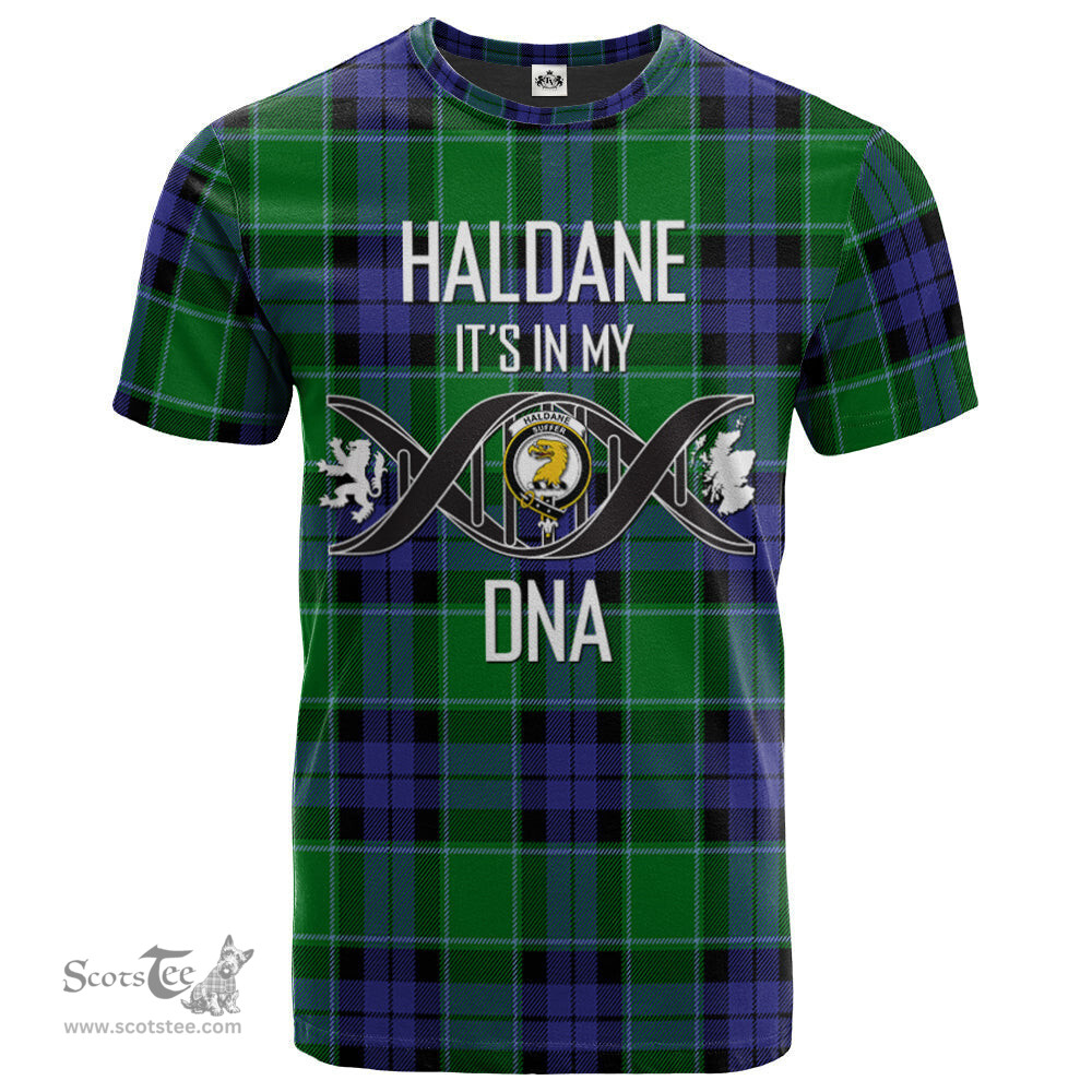 Scottish Haldane Its In My DNA Plaid Family Crest Tartan T Shirt Scottish Plaid Tartan Plaid - ScotsTee - scotstee.com