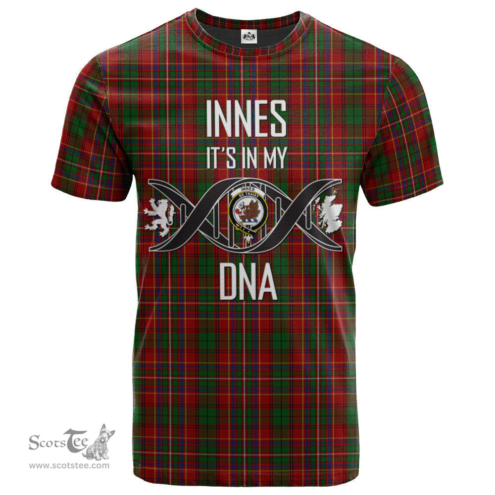 Scottish Innes Its In My DNA Plaid Family Crest Tartan T Shirt Scottish Plaid Tartan Plaid - ScotsTee - scotstee.com