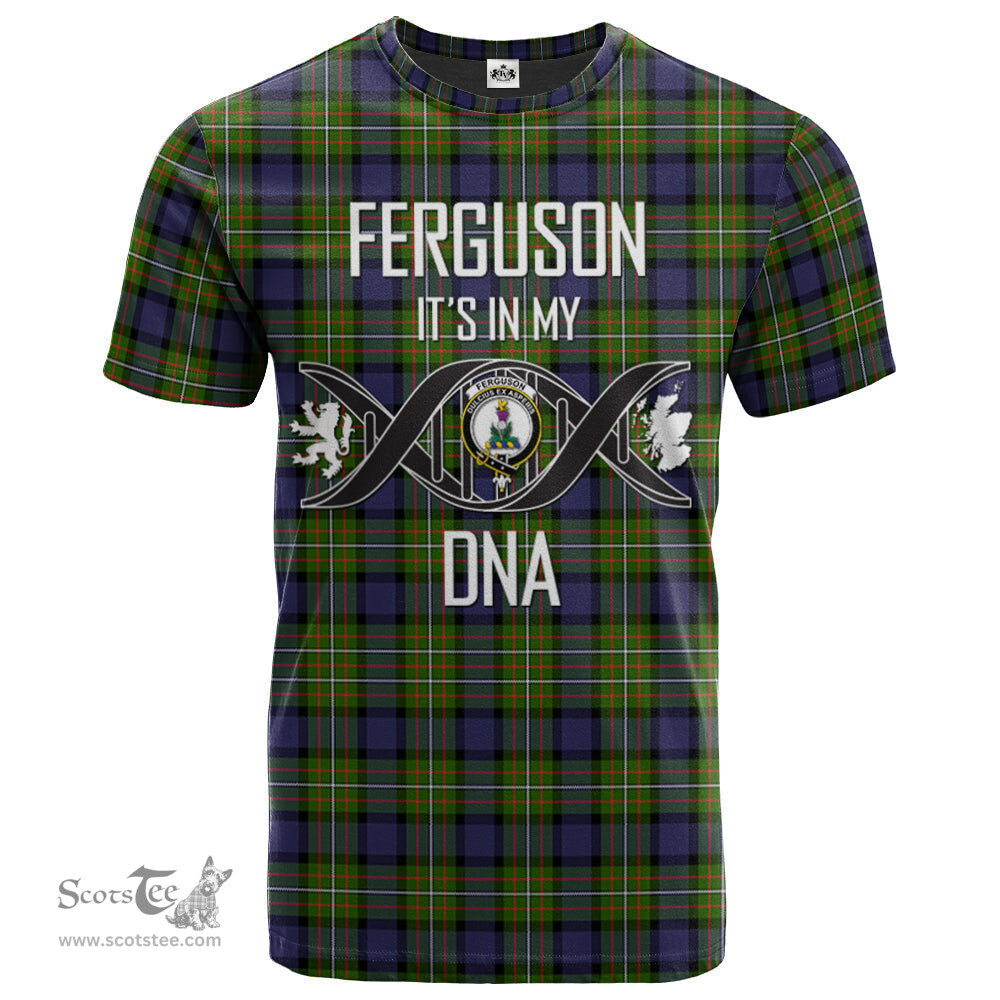 Scottish Ferguson Modern Its In My DNA Plaid Family Crest Tartan T Shirt Scottish Plaid Tartan Plaid - ScotsTee - scotstee.com