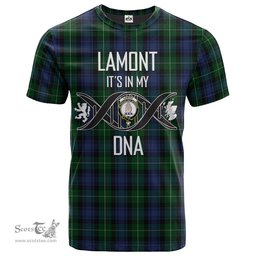 Scottish Lamont 2 Its In My DNA Plaid Family Crest Tartan T Shirt Scottish Plaid Tartan Plaid - ScotsTee - scotstee.com
